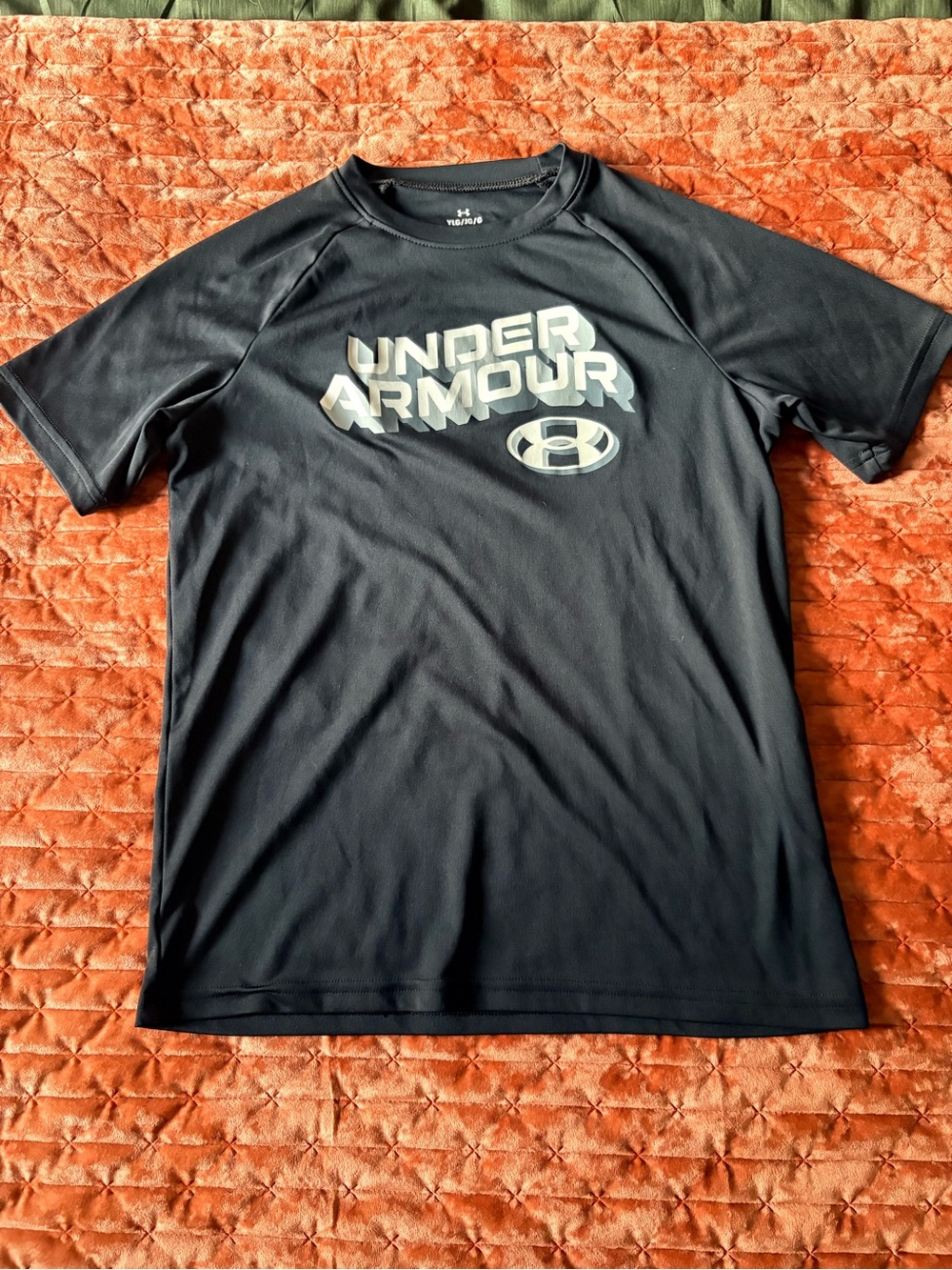 Under Armour Boys Black Performance Tee